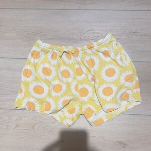 Hanna Andersson Yellow Sunflower Women's Shorts